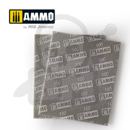 Ammo Mig 8555 Elastyczne gąbki do szlifowania (gradacja 100)