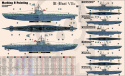 Mistercraft D-290 Das U-Boot VIIC U-617 1:400 + farbki 2 pędzelki klej