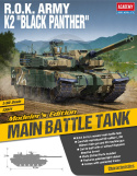 Academy 13511 R.O.K. Army K2 Black Panther 1:35 super gąsienice polskie kalkomanie