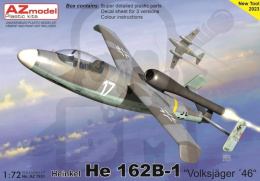 AZ-Model 7851 Heinkel He 162B-1 Volksjager 46 1:72