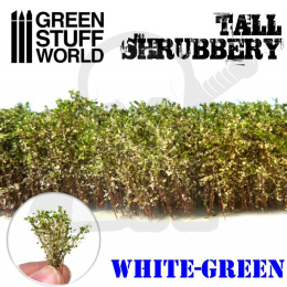 Tall Shrubbery - White Green - wysokie krzewy