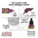 Army Painter Warpaints Metallic Colours Paint Set zestaw farb