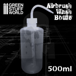 Airbrush Wash Bottle 500ml butelka do czyszczenia aerografu