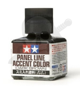 Tamiya 87140 Panel Line Accent Color Dark Brown 40 ml