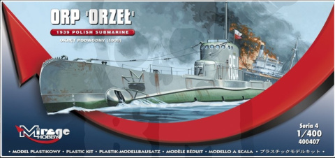 1:400 ORP Orzeł Polski Okręt Podwodny