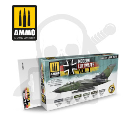 Ammo Mig 7241 Zestaw Farb Modern Luftwaffe Vol 1 Set