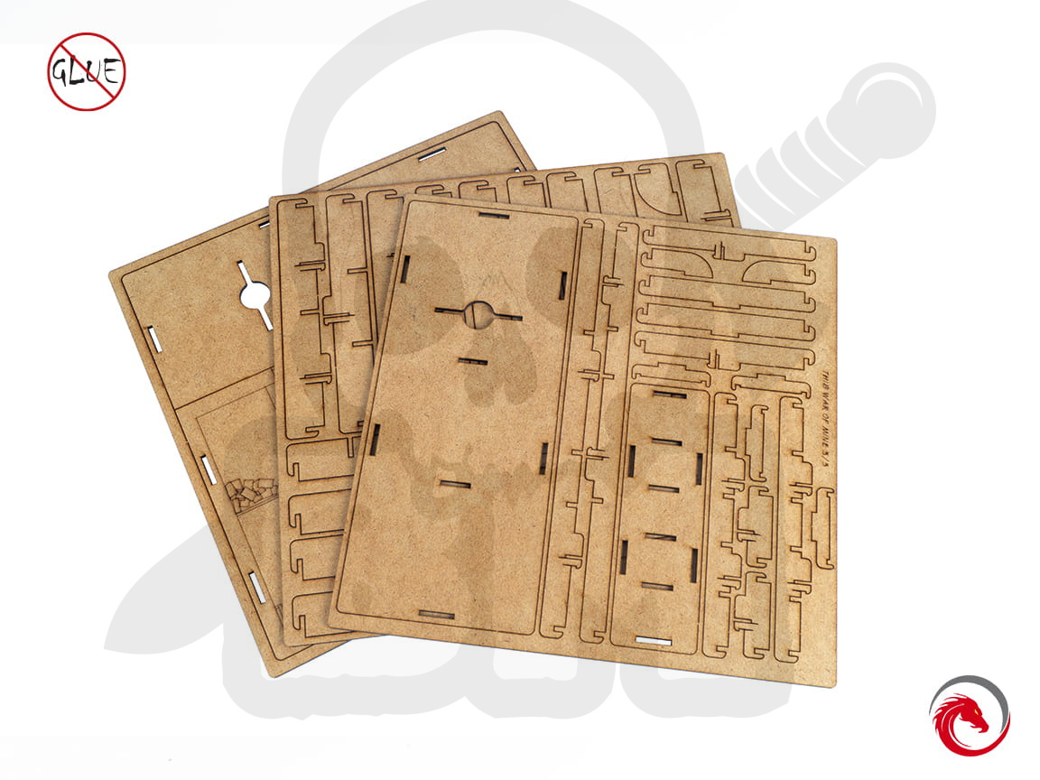 e-Raptor Insert compatible with This War of Mine: The Board Game