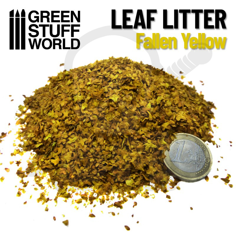 Leaf Litter - Fallen Yellow - 10 g.