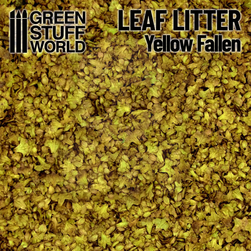 Leaf Litter - Fallen Yellow - 10 g.