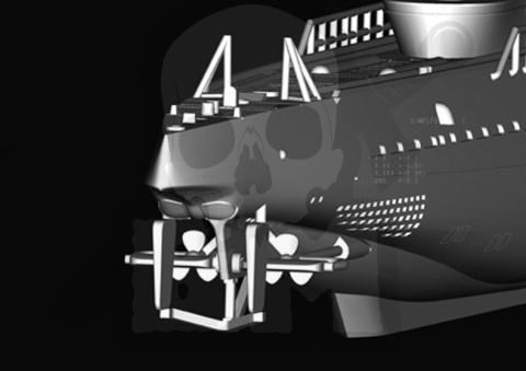 Hobby Boss 83508 German Type IX-C U-boat 1:350