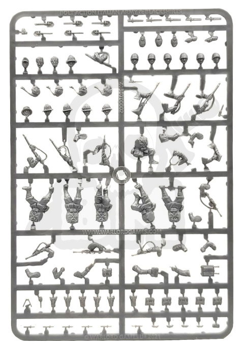 Italian Army & Blackshirts - włoscy żołnierze - 6 szt.