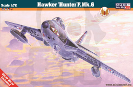 Mistercraft D-10 Hawker Hunter F.Mk.6 1:72