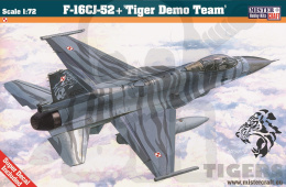 Mistercraft D-115 Polski F-16CJ-52+ z Tiger Demo Team 1:72