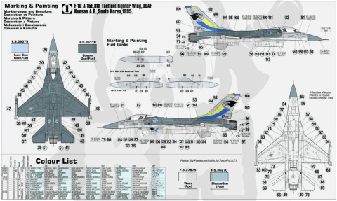 Mistercraft D-33 F-16A-15 Gunsmeke'85 1:72