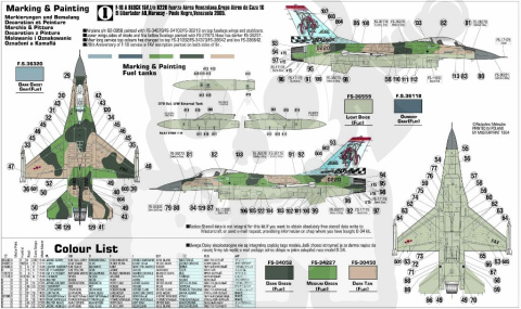 Mistercraft D-34 F-16A-15 Halcon Cazador 1:72