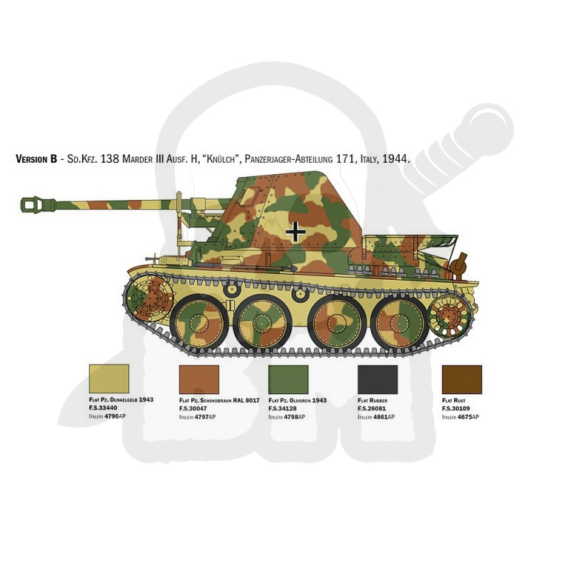 1:35 Sd.Kfz.138 Marder III Ausf.H