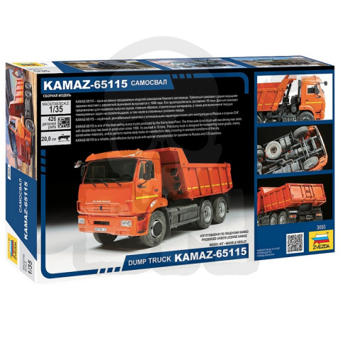 1:35 Dump Tuck Kamaz-65116 1:35 Dump Tuck Kamaz-65116