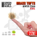 Grass Tufts - 22mm self-adhesive - XXL Winter