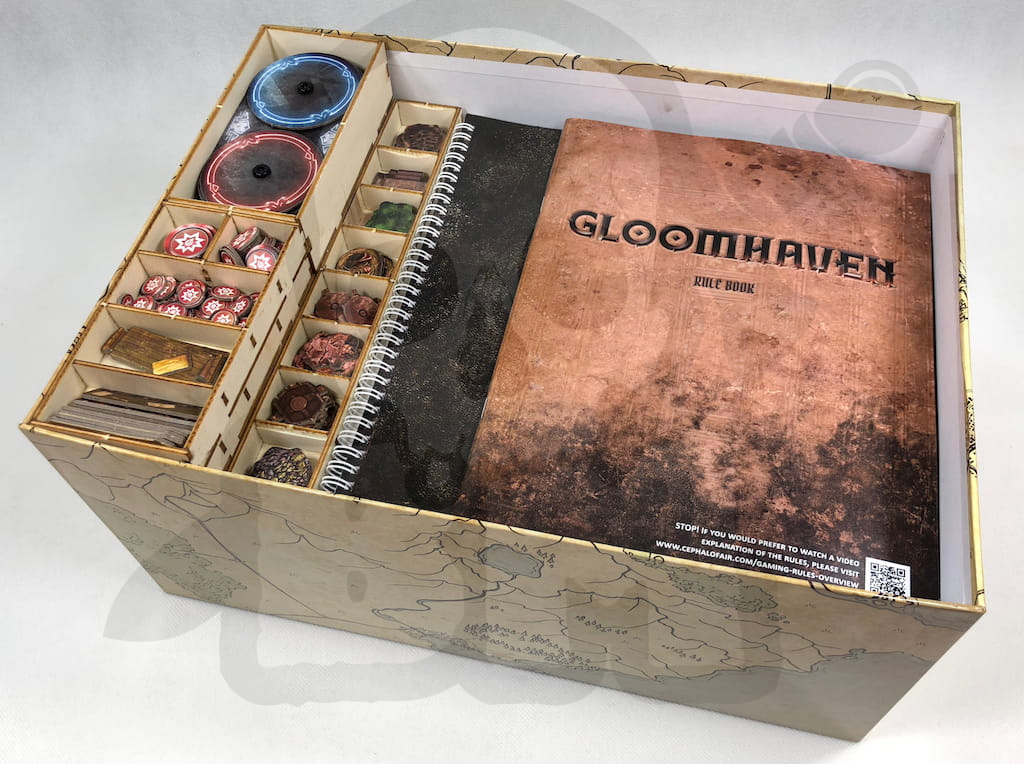 Insert pasujący do gry Gloomhaven (druga edycja)a