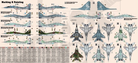Mistercraft D-22 MIG-29M 23rd AFB w polskich barwach z godłem dywizjonu 303 + Horbaczewski 1:72