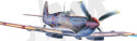 Mistercraft D-170 Spitfire Mk.IX Skalski's Circus Cyrk Skalskiego 1:72