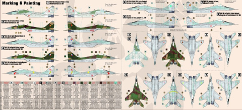 Mistercraft D-20 MIG-29 izd. 9-12 Fulcrum 1:72