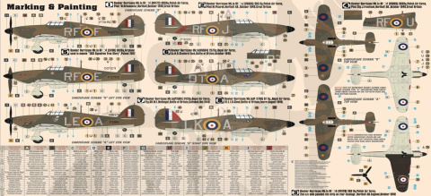 Mistercraft D-180 Hurricane Mk.Ia Battle of Britain 1:72