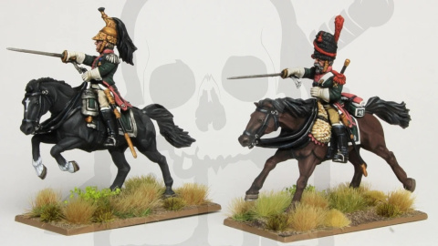 French Napoleonic Dragoons 1807-1812 12szt. French Napoleonic Dragoons 1807-1812 12szt.