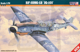 Mistercraft D-25 BF-109 G-12 JG101 1:72
