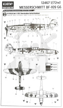 Academy 12467 Messerschmitt Bf-109G-6 1:72