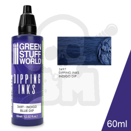 Green Stuff Dipping ink 60ml Indigo Blue Dip