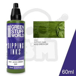 Green Stuff Dipping ink 60ml Acid Green Dip