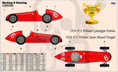 Mistercraft D-222 Alfa Romeo Alfetta 1:24