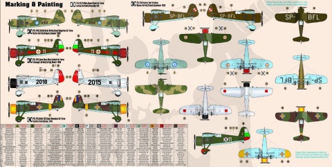 Mistercraft D-225 PZL P-24 B/E/F/G Balkan Defender 1:72