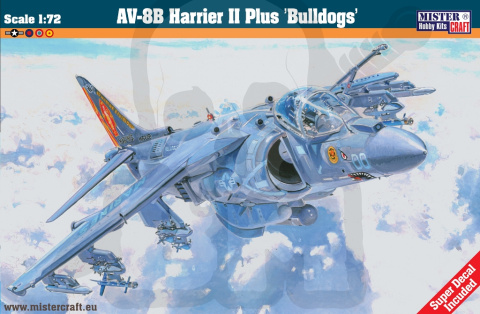 Mistercraft D-53 AV-8B Harrier II Plus Bulldogs 1:72