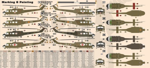 Mistercraft D-80 UH-1D Medevac 1:72