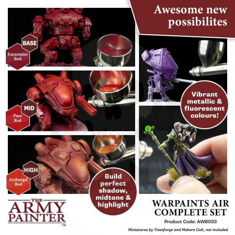 Army PainterWarpaints Air Complete Set Army PainterWarpaints Air Complete Set