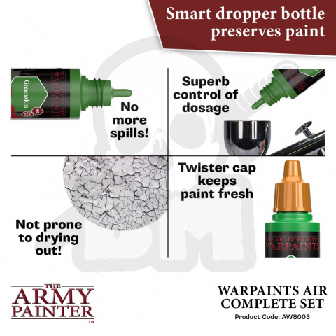 Army PainterWarpaints Air Complete Set Army PainterWarpaints Air Complete Set