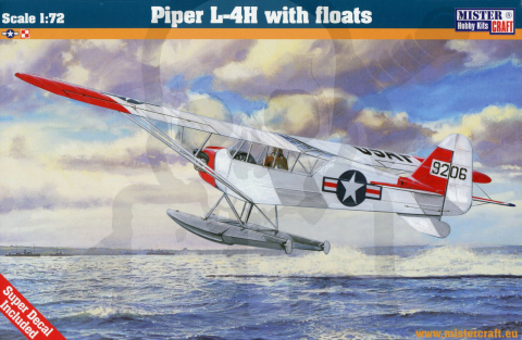 Mistercraft D-254 Piper L-4H with floats 1:72