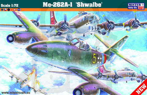 Mistercraft E-60 Me-262-1A Schwalbe 1:72
