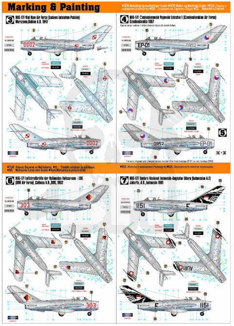 Mistercraft F-02 Mig-17F Fresco 1:48