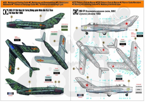 Mistercraft F-02 Mig-17F Fresco 1:48