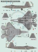 Mistercraft F-06 F-22 Raptor Advanced Fighter 1:72