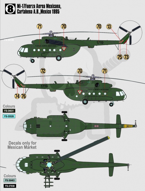 Mistercraft F-01 Mil Mi-17 Hip 1:72