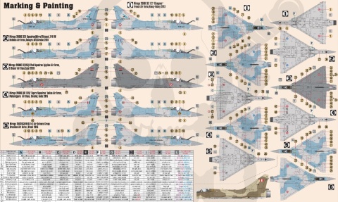 Mistercraft F-70 Mirage-2000 C-5 1:72 + farbki 2 pędzelki klej