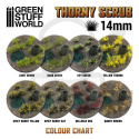 Thorny Scrubs - 14mm self-adhesive - Burnt Hay