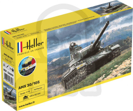 Heller 56899 Starter Set AMX 30/105 1:72
