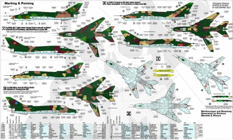 Mistercraft D-12 Su-22 M4R 77 JBG 1:72 + farbki 2 pędzelki klej