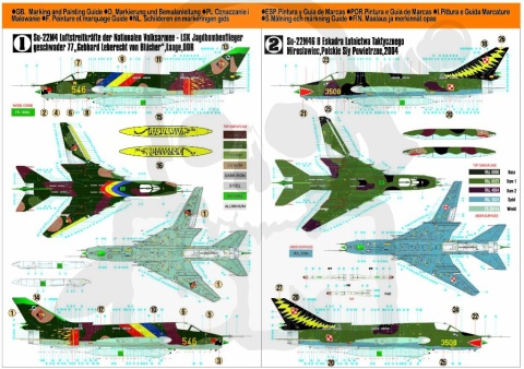 Mistercraft G-12 Su-22M4 Fitter K 1:48