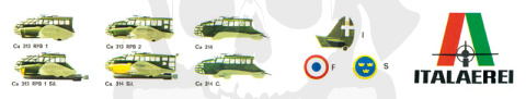 1:72 Caproni Ca. 313/314 Vintage Special Anniversary Edition 1:72 Caproni Ca. 313/314 Vintage Special Anniversary Edition